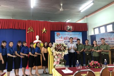 Lễ kết nghĩa Chi đoàn Trường Mầm Non Sơn Ca và Chi đoàn 1 – Đoàn thanh niên Công An Huyện Krông Nô
